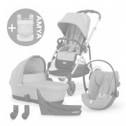 eGazelle 4in1 +AMYA - Moss Green/Moon Black